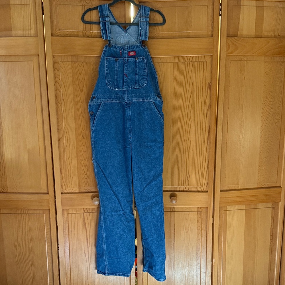 Dickies Blue Denim Overalls